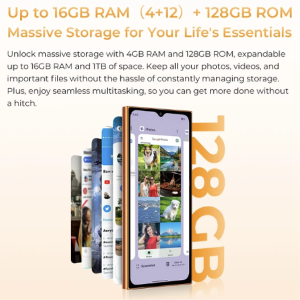 Oukitel C72 4G Smartphone - Dual Display + 64MP Camera