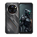 Oukitel WP62 black rugged phone front and rear view with triple-camera design
