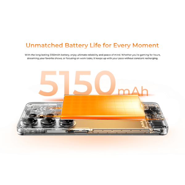 Oukitel C26 4G Smartphone - 90Hz Display + Android 16 +  128GB Storage