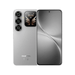 A grey Oukitel P2 Plus smartphone shown from both the rear and front angles against a solid white background.