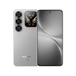 A grey Oukitel P2 Plus smartphone shown from both the rear and front angles against a solid white background.
