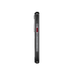 Side profile of the Oukitel WP62 5G rugged phone with a red power button and silver metal accents on a white background. 
