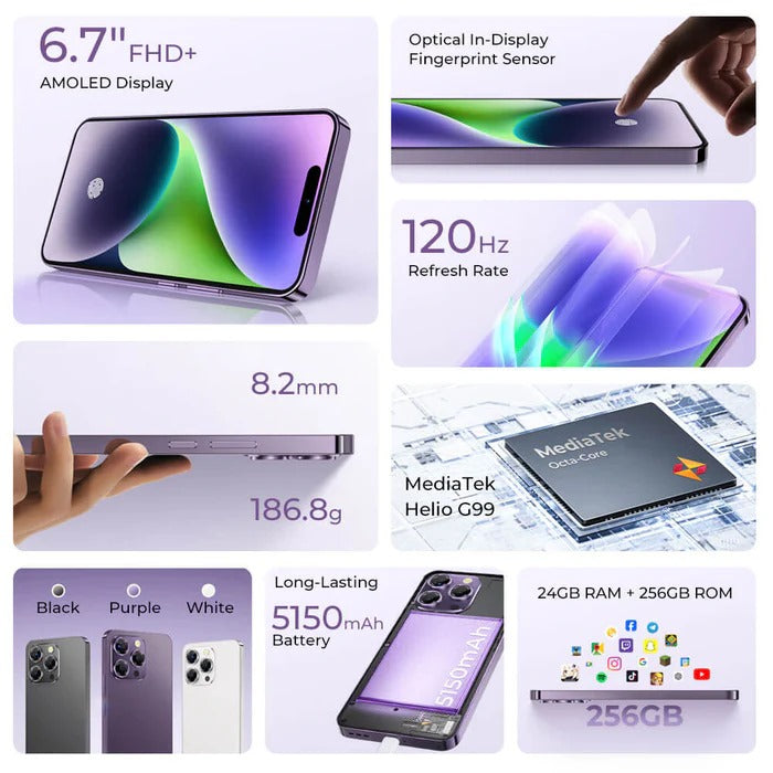 Unboxed Oukitel P1 Smartphone | 8GB | South Africa